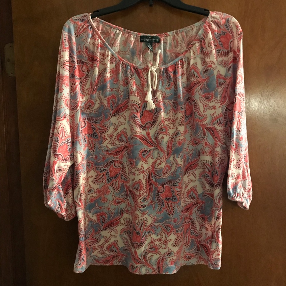 Lauren Jeans Co. knit blouse